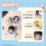 LXH-Official Genuine The Legend of Luo Xiaohei Meow Island Paradise Series Humanoid Doll, 10cm